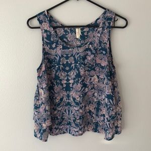 double layer, flowy, tank | Frenchi